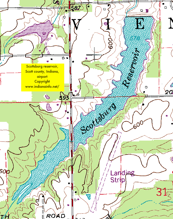 Scottsburg Reservoir Map, Indiana gif by sam1028 Photobucket